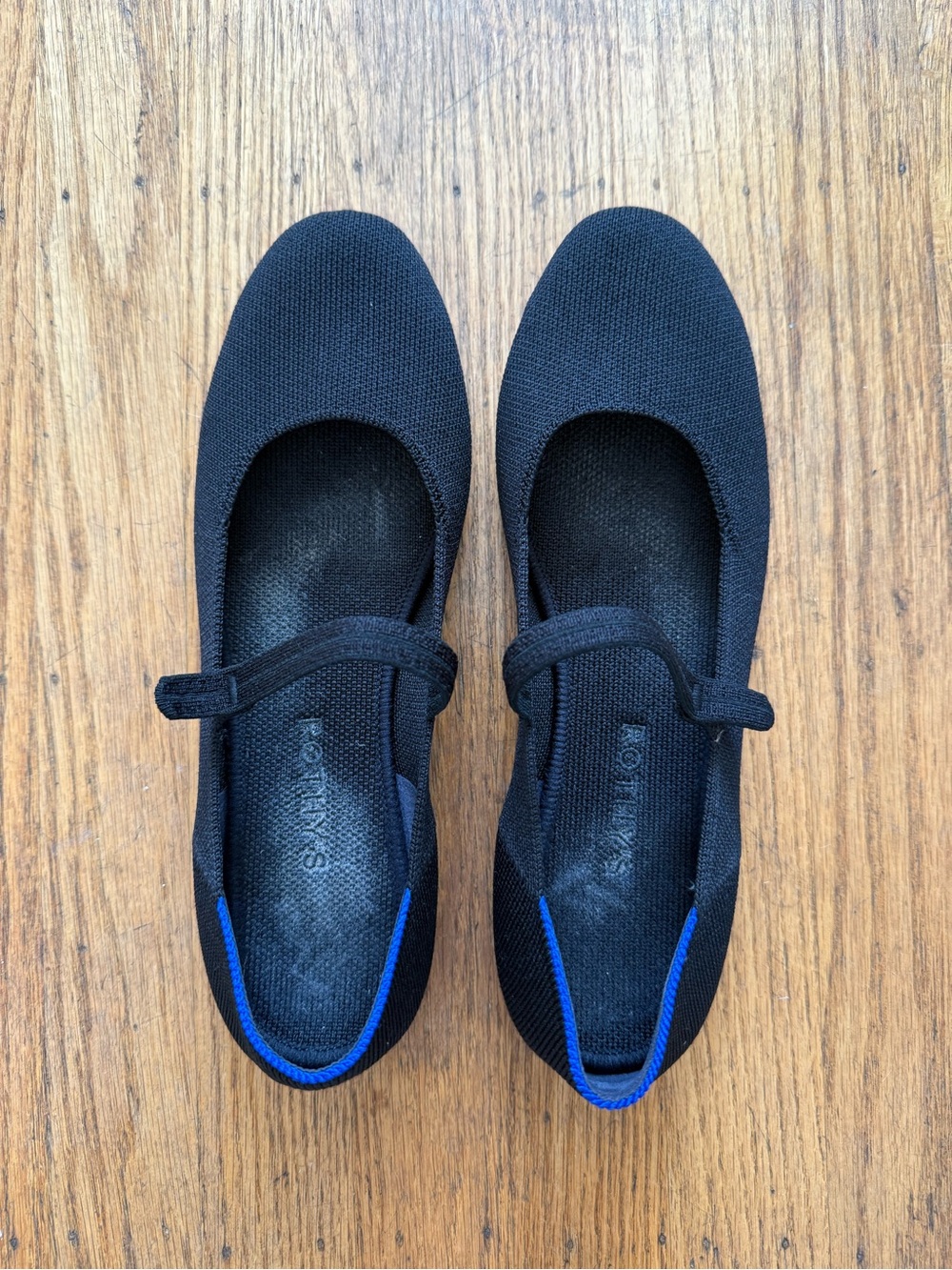 Rothy’s Mary Jane flats in black size 9